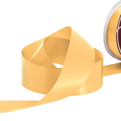 Ribbon Satin Deluxe Double Faced Buttercup (38mmx30m)