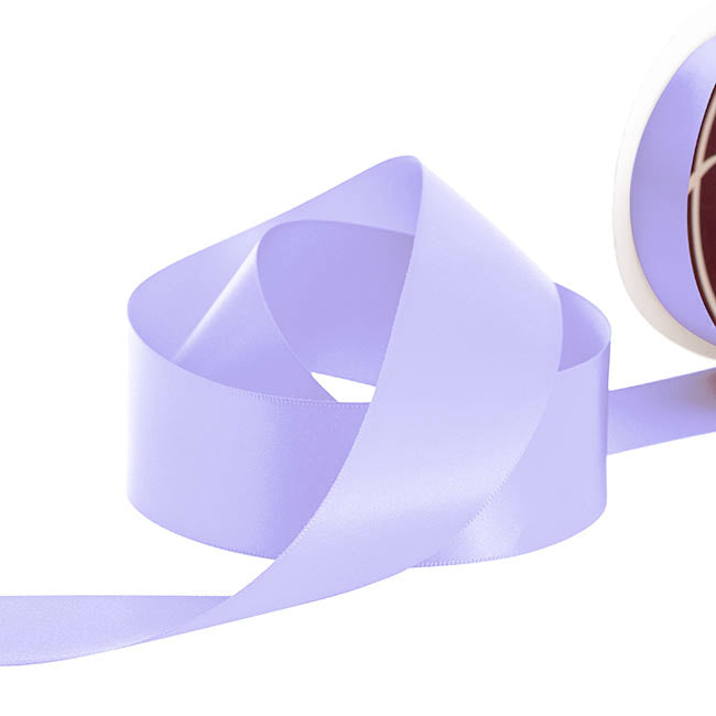Ribbon Satin Deluxe Double Faced Lavender Orchid (38mmx30m)