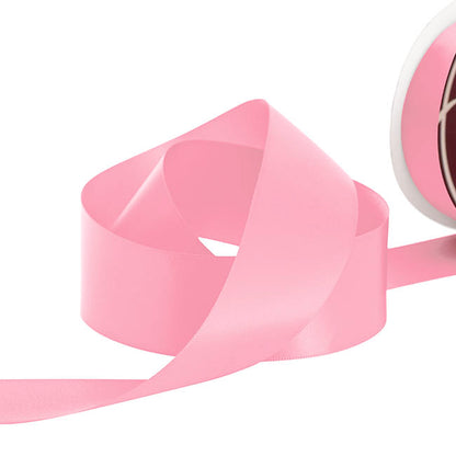 Ribbon Satin Deluxe Double Faced Mid Pink (38mmx30m)