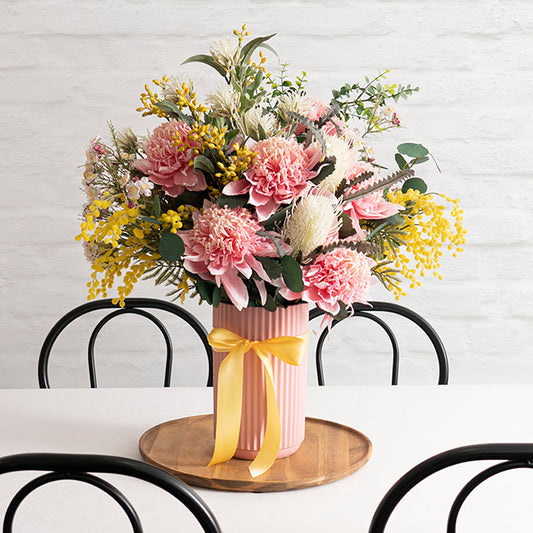 Ribbon Satin Deluxe Double Faced Mid Yellow (38mmx25m)