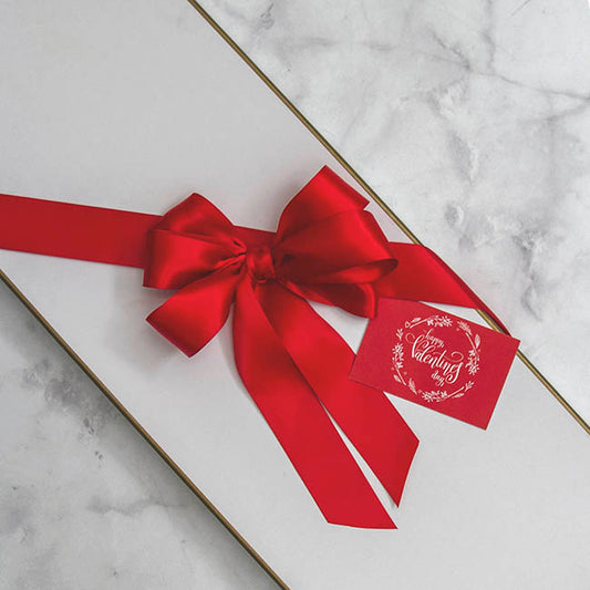 Ribbon Satin Deluxe Double Faced Red (38mmx30m)