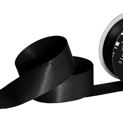 Ribbon Soft Touch Luxury Matte Satin Black (38mmx30m)