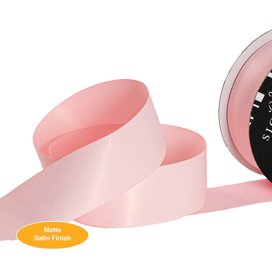Ribbon Soft Touch Luxury Matte Satin Petal Pink