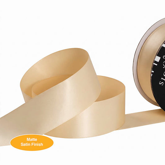 Ribbon Soft Touch Luxury Matte Satin Fawn (38mmx30m)