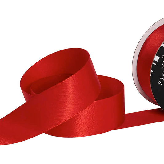Ribbon Soft Touch Luxury Matte Satin Ruby Red (38mmx30m)