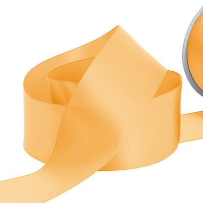 Ribbon Satin Deluxe Double Faced Buttercup (50mmx30m)
