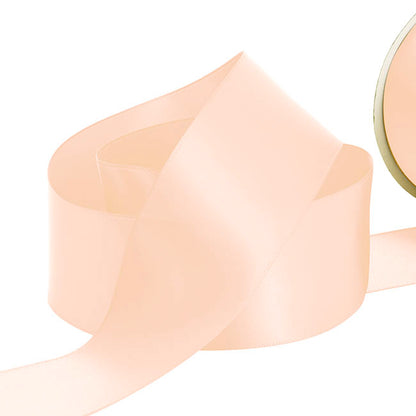 Ribbon Satin Deluxe Double Faced Champagne (50mmx30m)