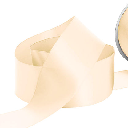 Ribbon Satin Deluxe Double Faced Ivory (50mmx30m)