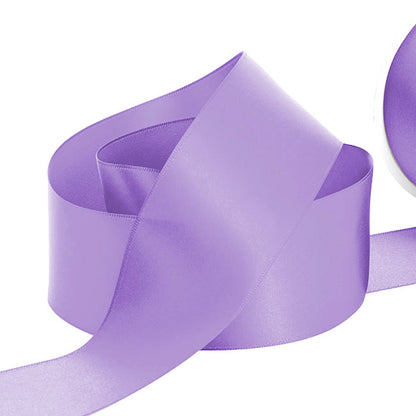 Ribbon Satin Deluxe Double Faced Light Purple (50mmx30m)