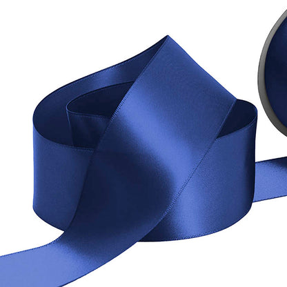 Ribbon Satin Deluxe Double Faced Navy (50mmx30m)