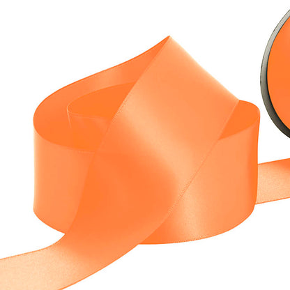 Ribbon Satin Deluxe Double Faced Orange (50mmx30m)