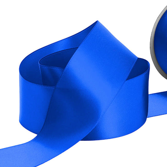 Ribbon Satin Deluxe Double Faced Royal Blue (50mmx30m)