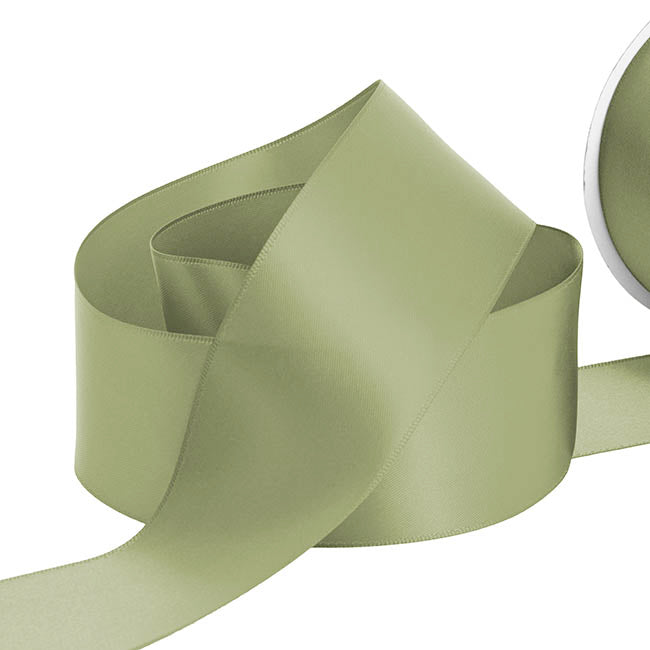 Ribbon Satin Deluxe Double Faced Original Sage