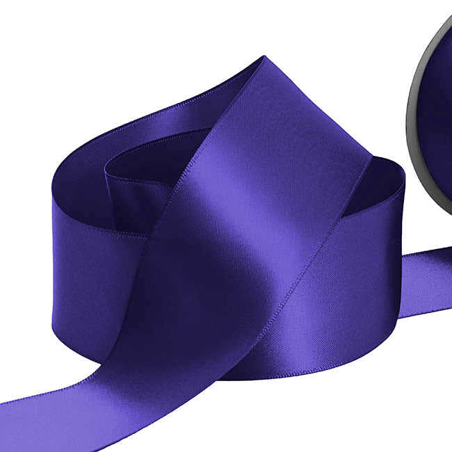 Ribbon Satin Deluxe Double Faced Violet (50mmx30m)