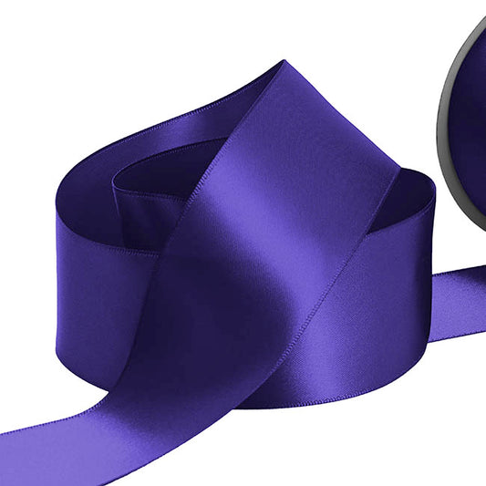 Ribbon Satin Deluxe Double Faced Violet (50mmx30m)
