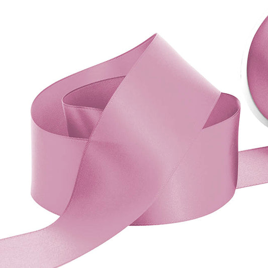 Ribbon Satin Deluxe Double Faced Vintage Pink (50mmx30m)