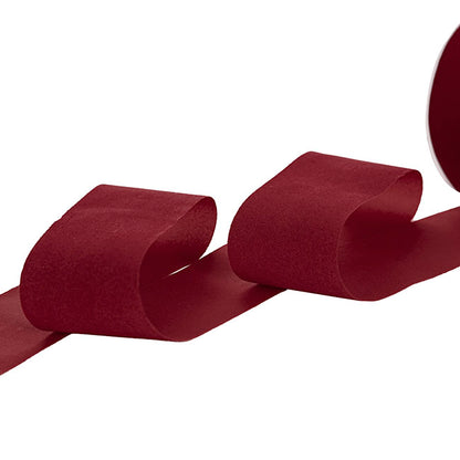 Ribbon Deluxe Velvet Cut Edge Deep Red (50mmx20m)
