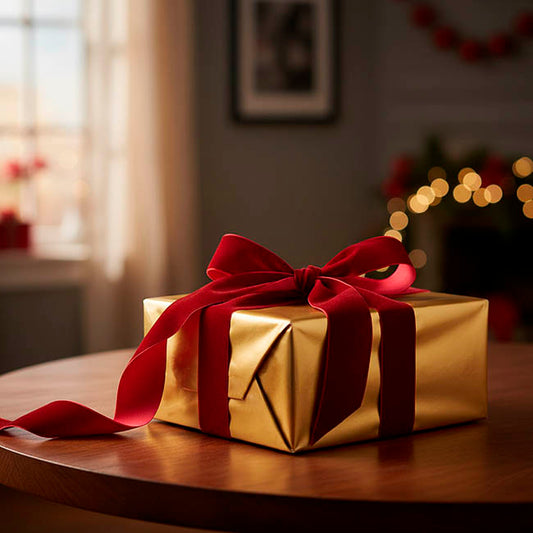 Ribbon Premium Plush Velvet Woven Edge Red (50mmx20m)