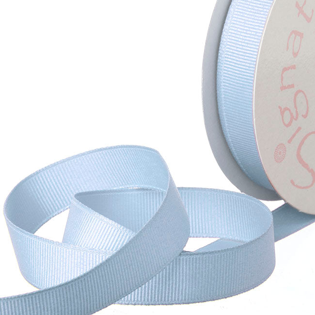 Ribbon Plain Grosgrain Baby Blue (15mmx20m)