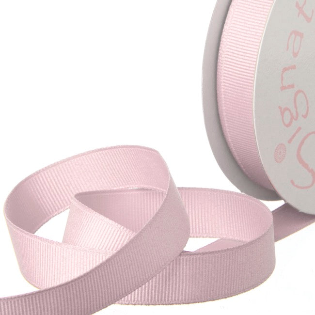 Ribbon Plain Grosgrain Baby Pink (15mmx20m)