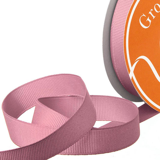 Ribbon Plain Grosgrain Dusty Pink (15mmx30m)