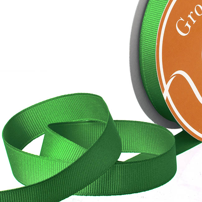 Ribbon Plain Grosgrain Emerald Green (15mmx30m)