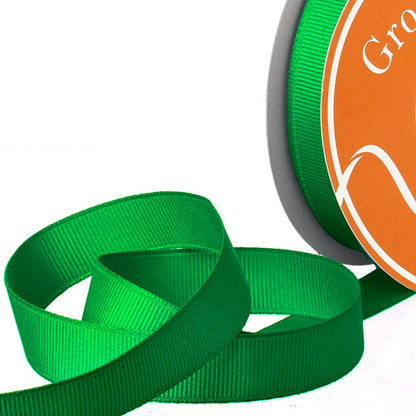 Ribbon Plain Grosgrain Emerald Green (15mmx30m)