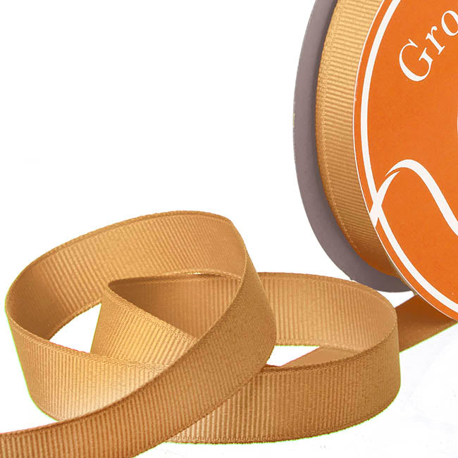 Ribbon Plain Grosgrain Gold (15mmx30m)