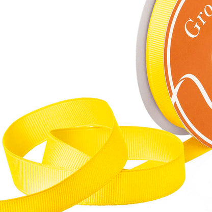 Ribbon Plain Grosgrain Lemon