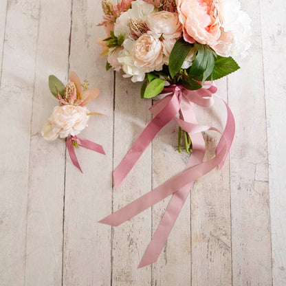 Ribbon Plain Grosgrain Dark Pink (15mmx20m)