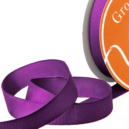 Ribbon Plain Grosgrain Purple (15mmx30m)