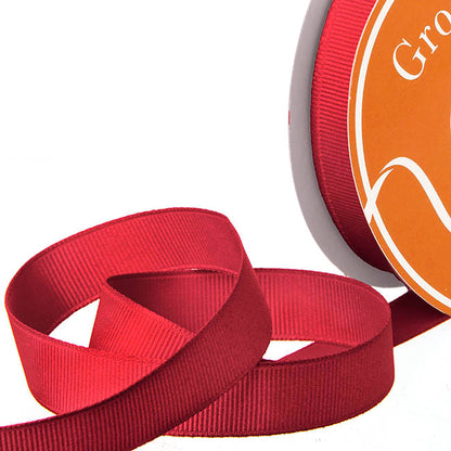 Ribbon Plain Grosgrain Rouge Red (15mmx30m)