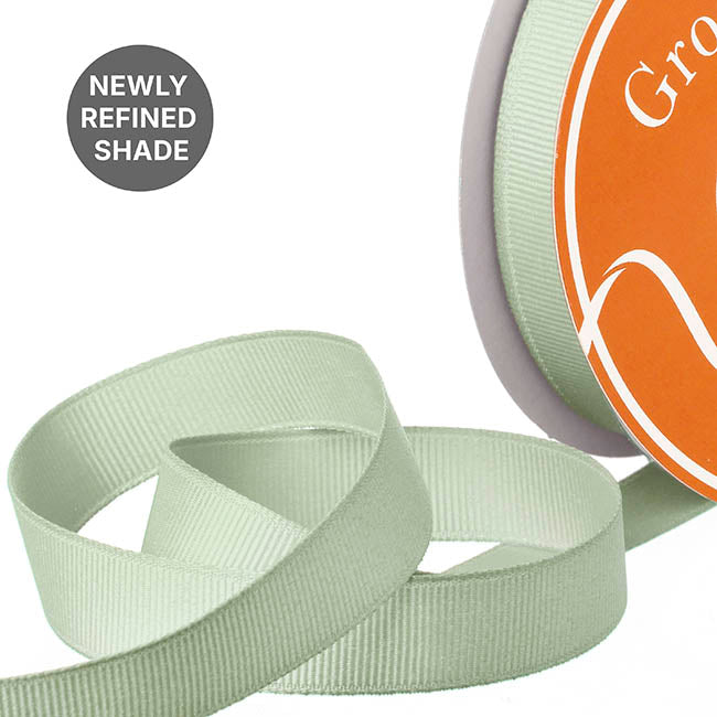 Ribbon Plain Grosgrain Sage (15mmx30m)