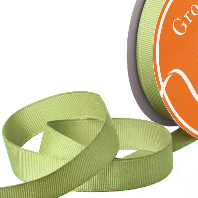 Ribbon Plain Grosgrain Sage (15mmx30m)