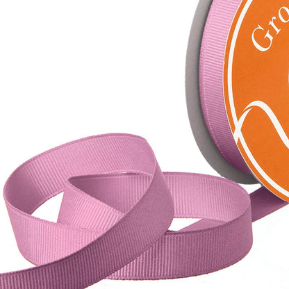 Ribbon Plain Grosgrain Vintage Pink (15mmx30m)