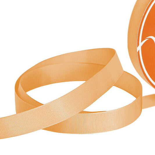 Jumbo Bulk Ribbon Grosgrain Plain Gold (25mmx100yd)