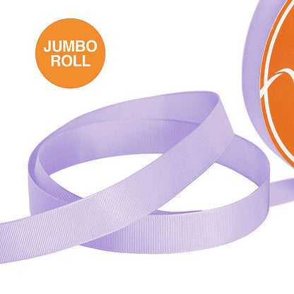 Jumbo Bulk Ribbon Grosgrain Plain Lavender (25mmx100yd)