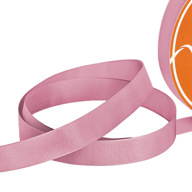 Jumbo Bulk Ribbon Grosgrain Plain Dark Pink (25mmx100yd)