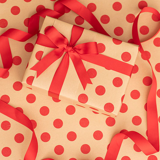 Jumbo Bulk Ribbon Grosgrain Plain Rouge Red (25mmx100m)