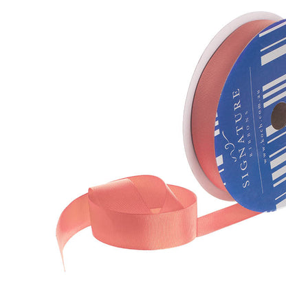 Bulk Grosgrain Ribbon Plain Rose Pink (25mmx50m)
