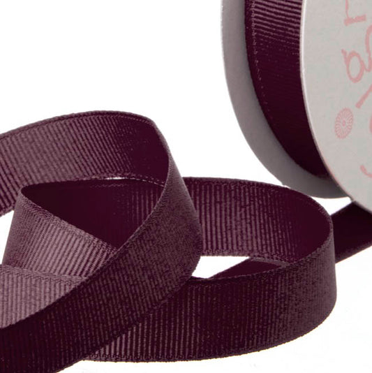 Ribbon Plain Grosgrain Burgundy (25mmx20m)