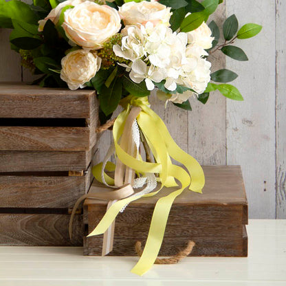 Ribbon Plain Grosgrain Lemon (25mmx20m)