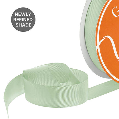 Ribbon Plain Grosgrain Sage (25mmx20m)