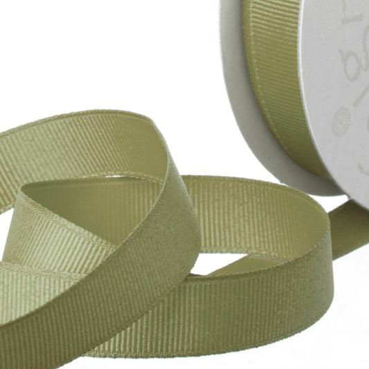 Ribbon Plain Grosgrain Sage (25mmx20m)