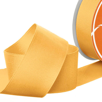 Ribbon Plain Grosgrain Buttercup (38mmx30m)