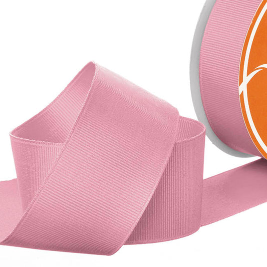 Ribbon Plain Grosgrain Dusty Pink (38mmx30m)