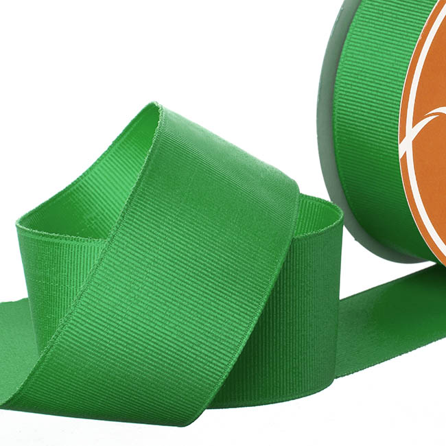 Ribbon Plain Grosgrain Emerald Green (38mmx30m)