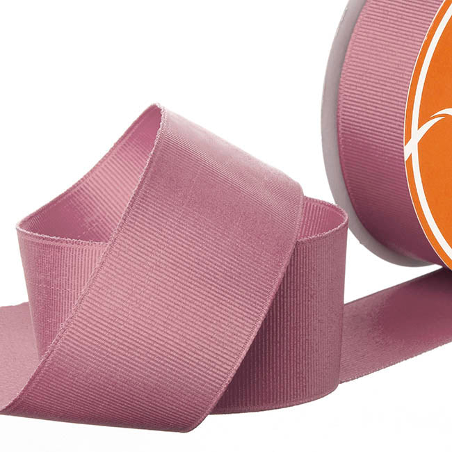 Ribbon Plain Grosgrain Dark Pink Musk (38mmx30m)