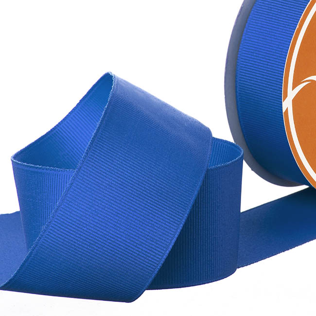 Ribbon Plain Grosgrain Royal Blue (38mmx30m)