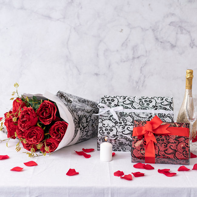 Ribbon Plain Grosgrain Red (38mmx20m)